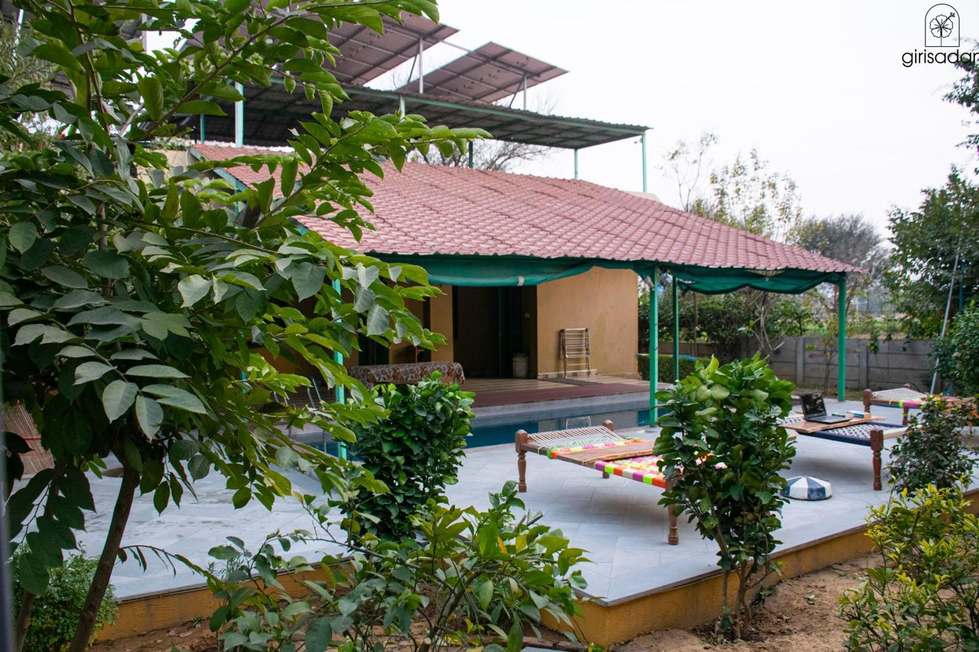 Girisadan Organic Farm Retreat & Botanical Forest Villa Jaipur Eksteriør billede