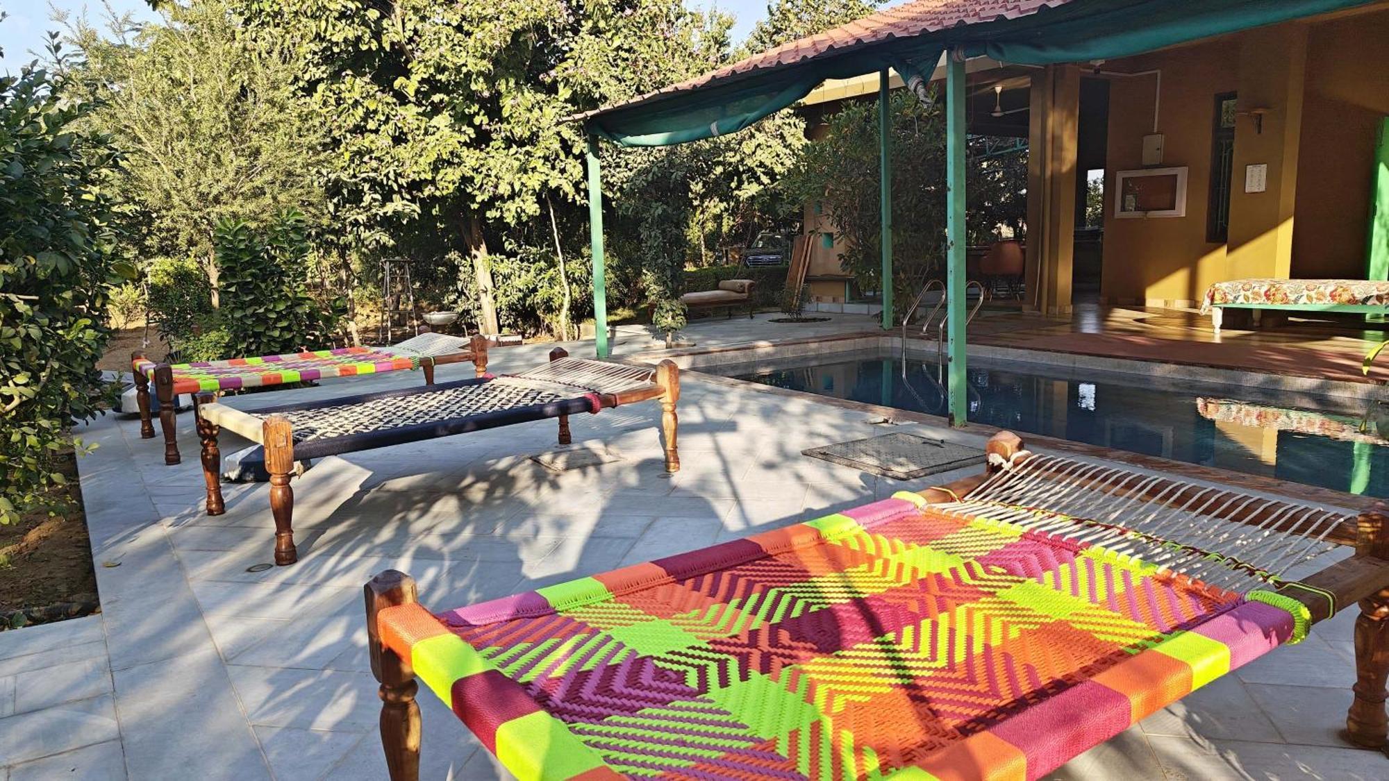 Girisadan Organic Farm Retreat & Botanical Forest Villa Jaipur Eksteriør billede